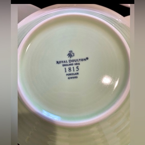 Royal Doulton 1815 Signature Casual Set of 8 Small Plates & 4 Dip Plates In EC - Picture 2 of 11